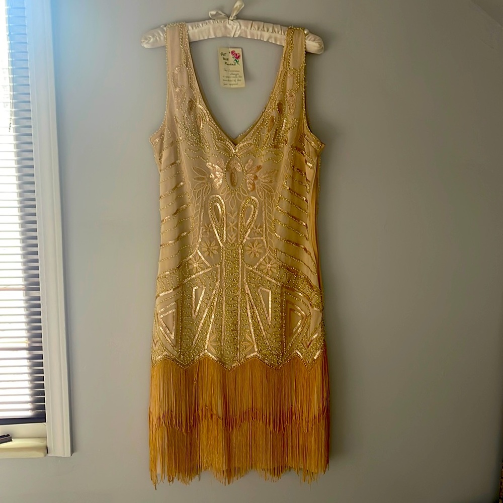 Special occasion sequence dress